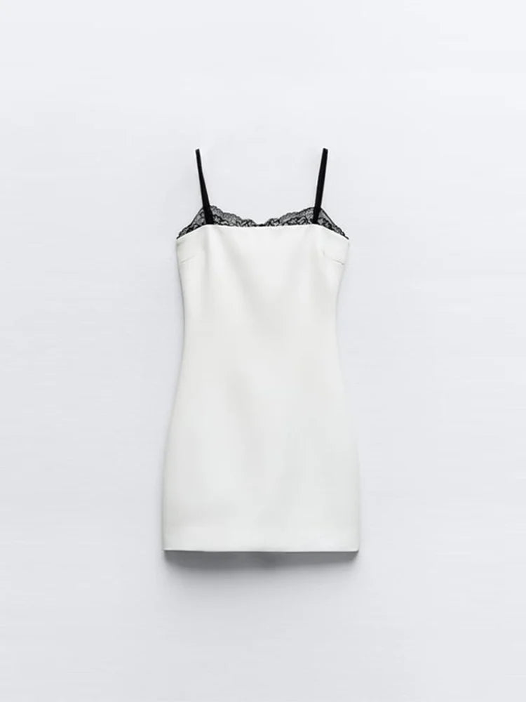 Zoey Lace Trim Dress