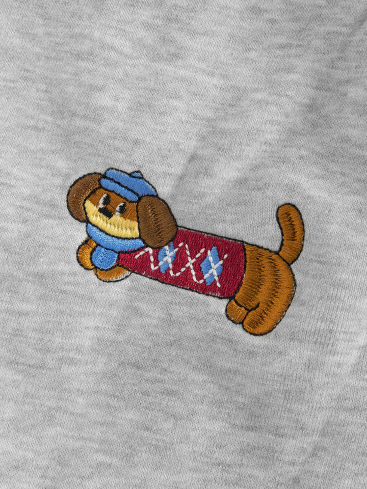 Pup Embroidered Barrel Sweatpants