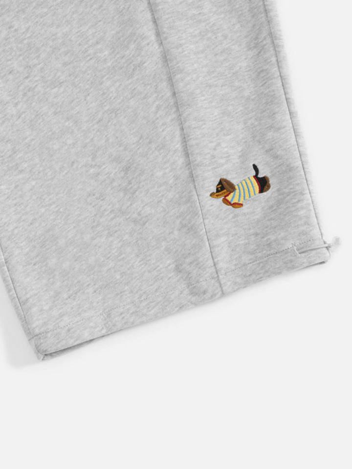 Pup Embroidered Barrel Sweatpants