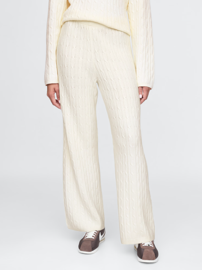 Cable-Knit Sweater Set