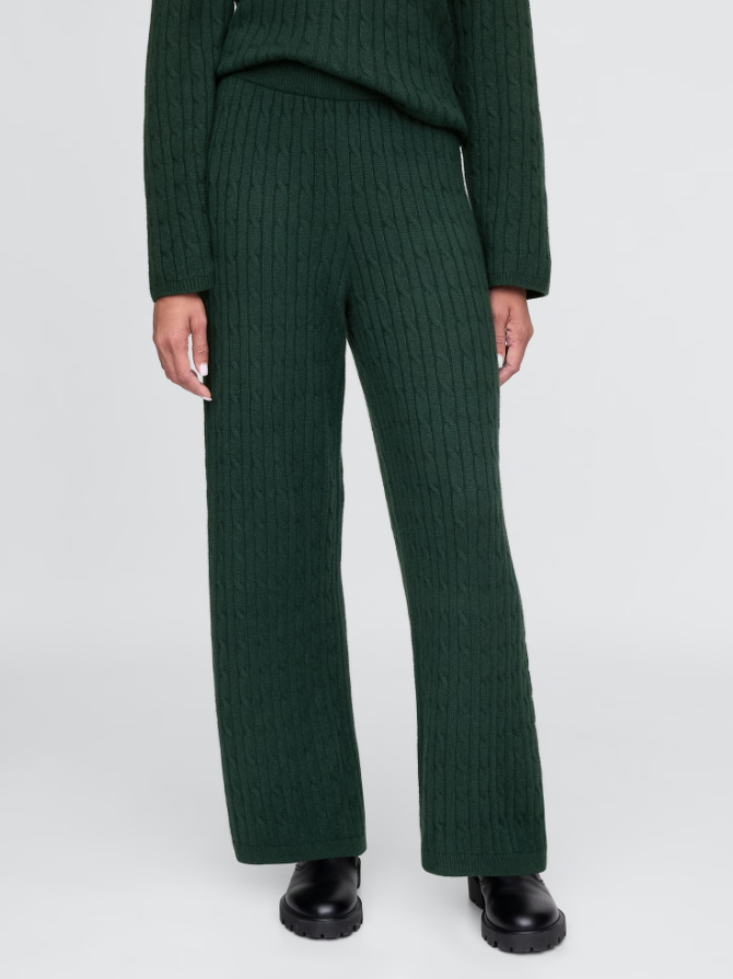 Cable-Knit Sweater Set