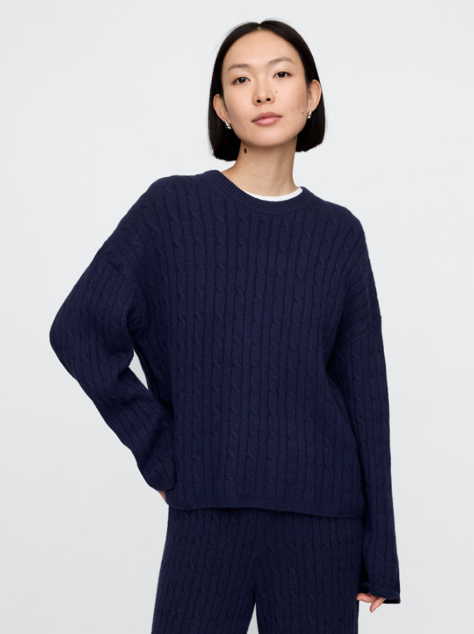 Cable-Knit Sweater Set